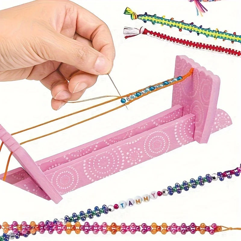 Friendship Bracelet Making Kit Craft 680pcs - Arts and Crafts for Kids Ages 8-12 String Bracelets Maker Craft - Best   Birthday Gifts for Girl 7 9 10 11 13 Years Old 8-10 yr Old Ideas Gift Toys