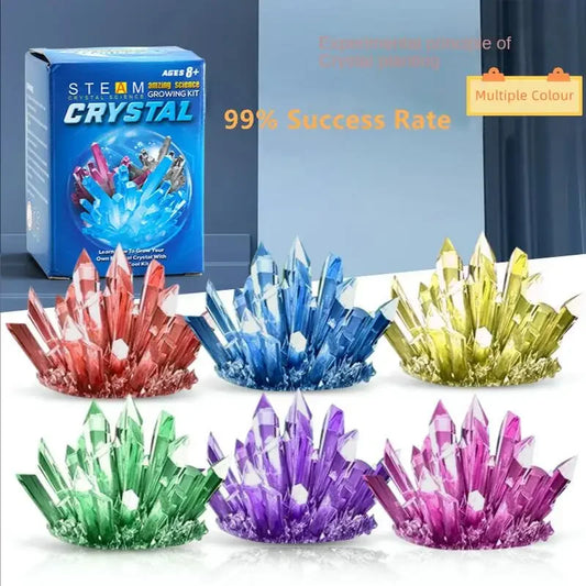 DIY Handmade Children Toys Puzzle Science Experiment Crystal Planting Educational Interactive Crystal Growth Cultivation Toy Set