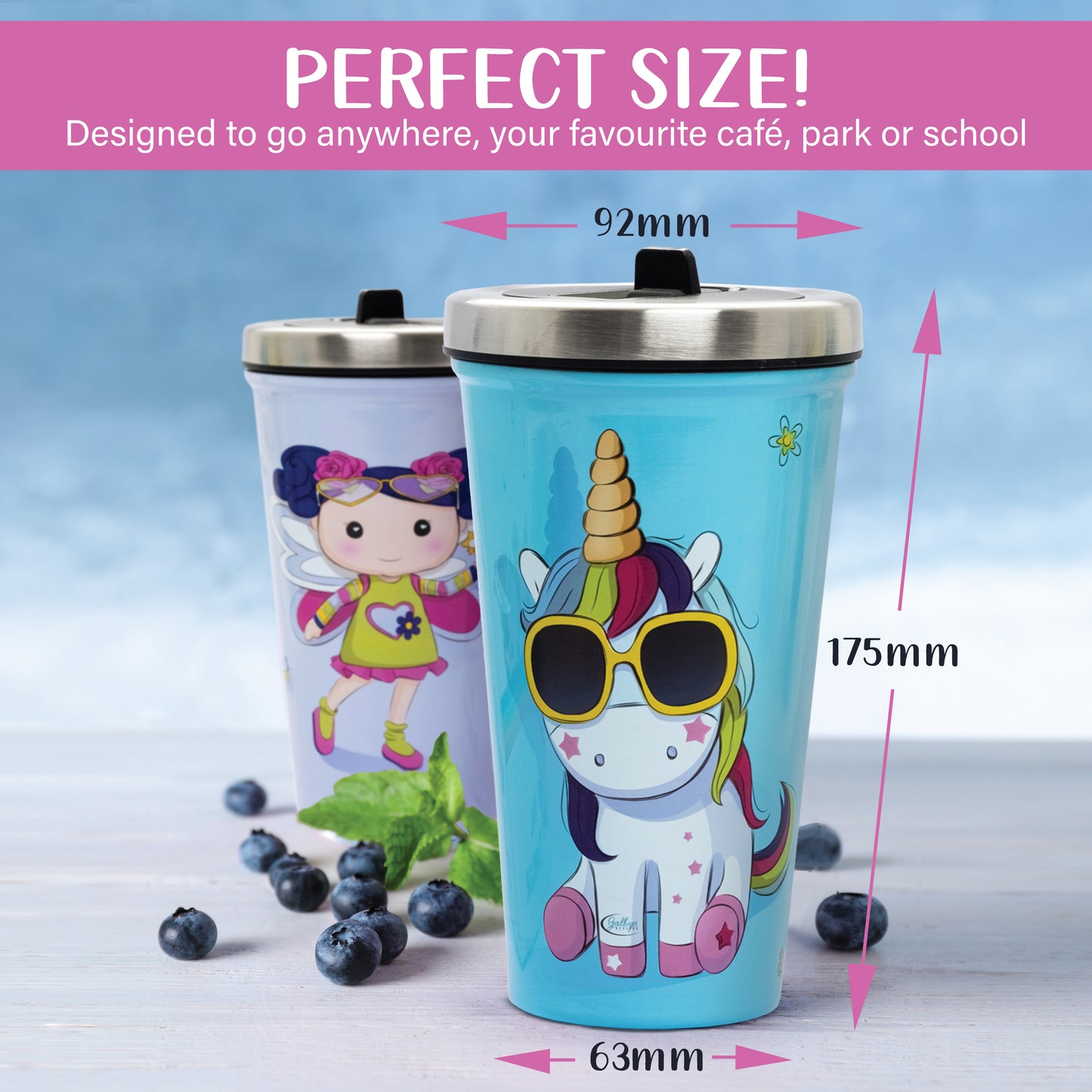 Unicorn Smoothie Tumbler